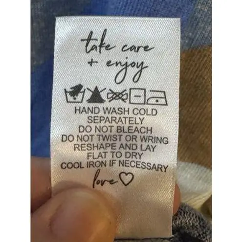 Nic+Zoe Ocean Isle Sweater L135721 Womens Size Large