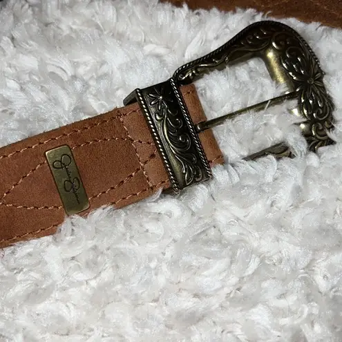 Jessica Simpson  brown western belt NWOT