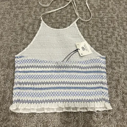 ZARA NWT  Smocked Halter top size XS