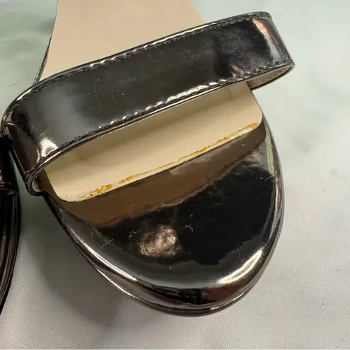 Touch Ups Touch Up Benjamin Walk Heel Size 9M Mary Silver Sandal Open Toe Metallic Formal