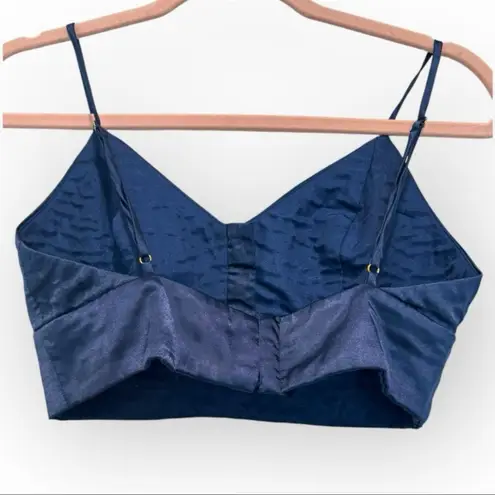 House of Harlow 1960 x Revolve Satin Crop Top