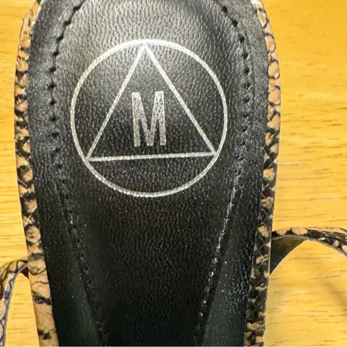 Missguided Misguided Barely There Leopard Print Pointed Toe Heel Sandals - Image 3