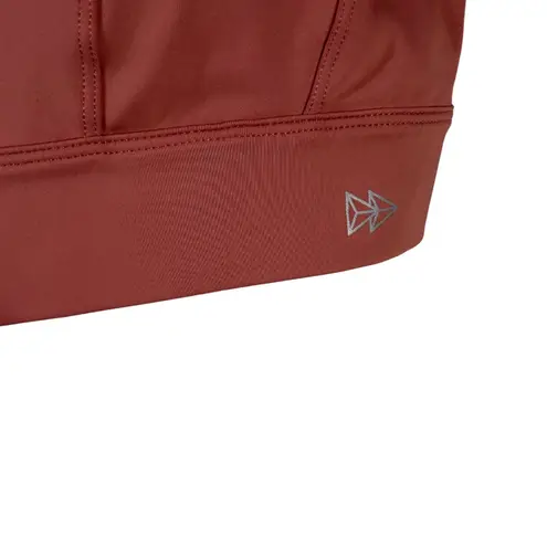 Yvette High Support Front Zip Sports Bra Rose Pink Workout Active Size XL – NWT