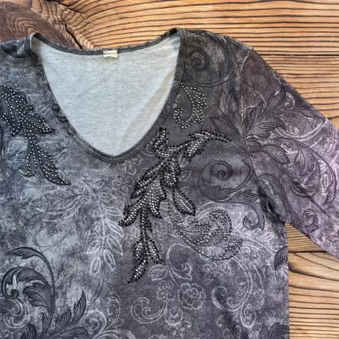 Alternative Women’s Large Floral Tunic Blouse