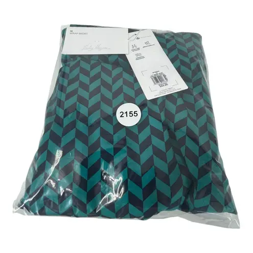 Lady Hagen  WRAP GOLF TENNIS PREP SKORT 17" WOMEN SIZE 16 HERRINGBONE TURQUOISE