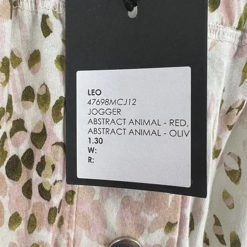 n:philanthropy Leo Animal Print Jogger Small New