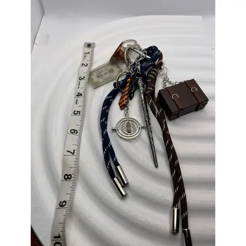 Harry Potter Inspired Keychain Bag Charm Time Turner Wand Suitcase Gift