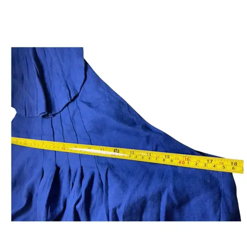 Farm Rio One-Shoulder Linen-Blend Midi-Dress Size Small NWT