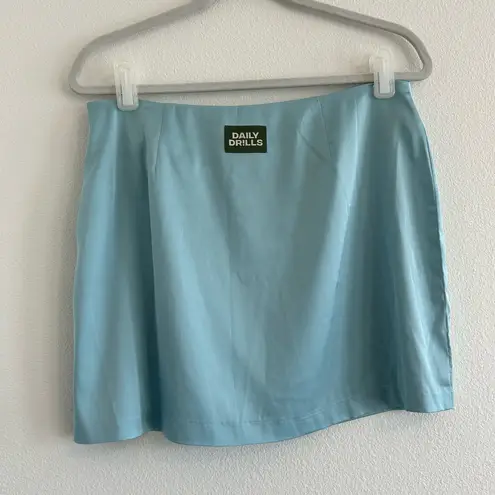 Daily Drills Silky Mini Skirt