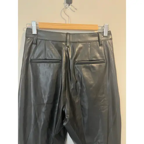 Abercrombie & Fitch  Ultra High Rise Curve Love Vegan Leather Pants sz. 6 - Image 7