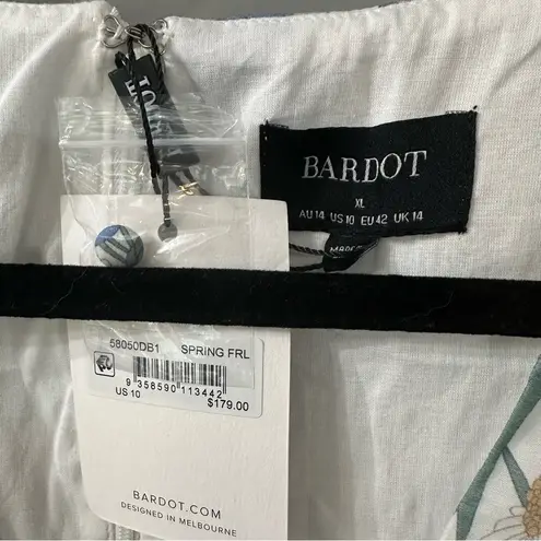 Bardot NWT Dress Zelina Spring Floral Long Sleeve Minidress Size XL / US 10