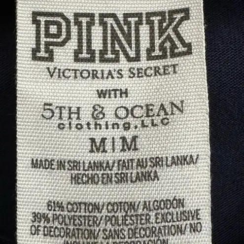 Victoria's Secret PINK MLB Collection Detroit Tigers Baseball Jersey Medium Blue