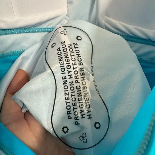 American Trends Bright Blue Floral Swim Shorts Dress XXXL NWOT Size undefined