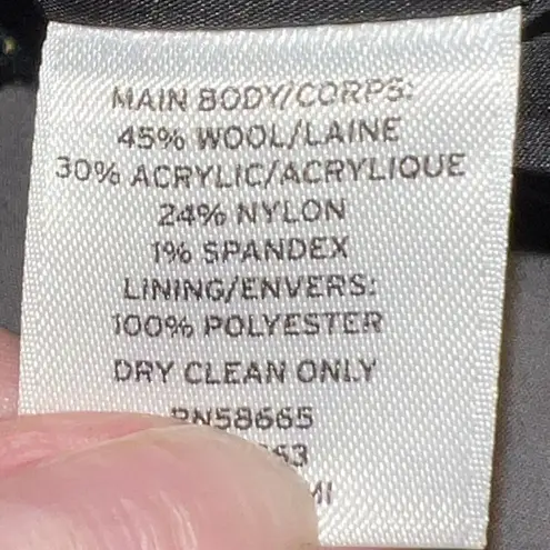 Classiques Entier Nordstrom Wool Blend Tweed Boucle Pencil Skirt Women 6 Stripes