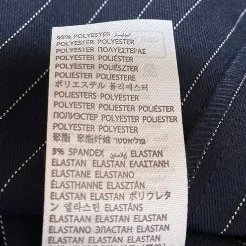 Edikted Blue Lace Pinstriped Sleeveless Cami Camisole Mini Bodycon Dress Size S