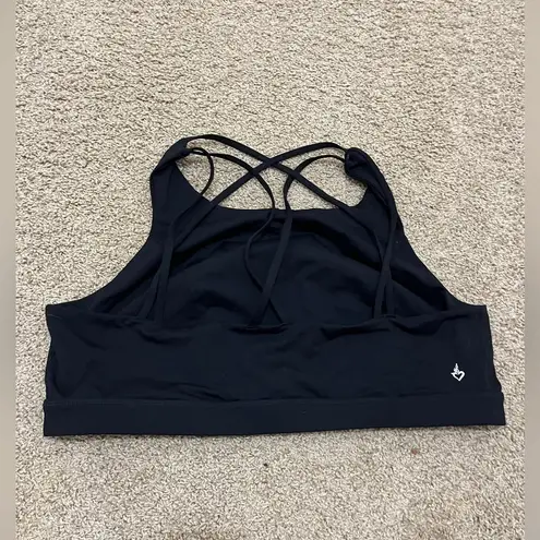 Torrid  Low Impact Wireless Lattice Back Active Sports Bra Size 4 4X Black