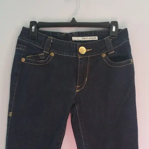 DKNY  Women's Blue Dark Wash Skinny Jeans Size 7