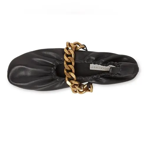 Stella McCartney Falabella Faux Leather SlipOn Ballet Flats Size 36.5 NEW $750