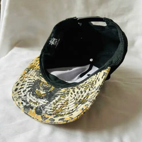Stüssy ★ Stussy Wildlife Half Camp Cap - Black/Camo ★