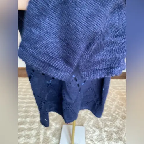 Jantzen VTG Cottagecore Hand Embroidered Sweater Floral Knit Granny Valentines