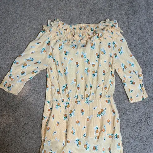 Rixo London Belle Floral Gingham Check Silk