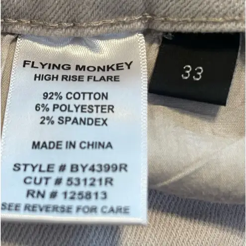 Vervet High Rise Flare Stretch Pant
FLYING MONKEY size 33/34