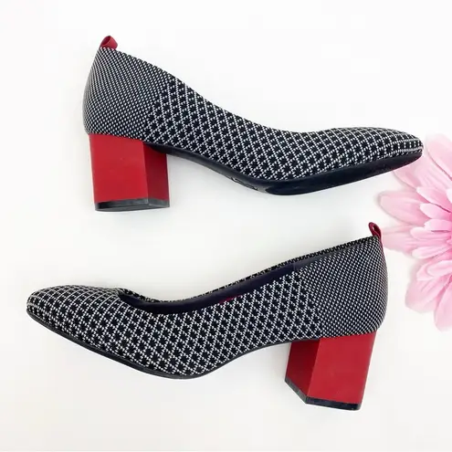 Betabrand Starting Block Heels: Black Diamond