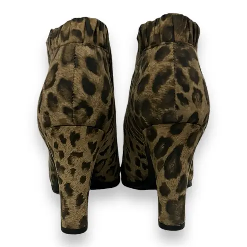 Sam & Libby Women's Selena Animal Print Ankle Boots Size 6 | EUC