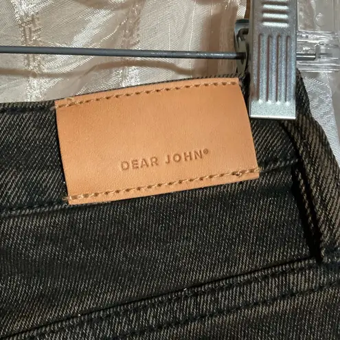 Dear John  Nolan High Rise Crop Jeans Sepia 28 NWT