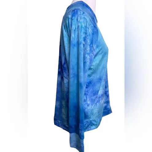 Hello Mello Dyes The Limit Light Blue with Pouch Top Size Medium