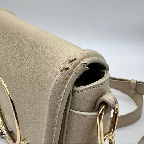 See By Chloe Authentic Mara Crossbody Bag Cream Off White Leather Preowned