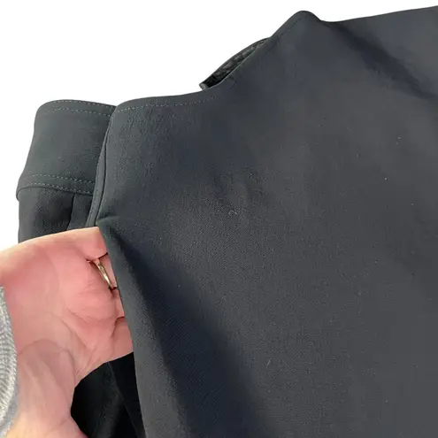 Aritzia Wilfred The Ganna Jacket Womens Large Black Shacket Button Front Pockets