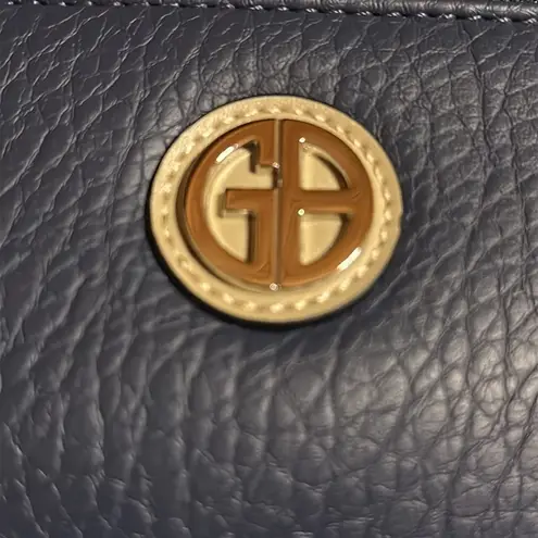 Giani Bernini Navy, Oatmeal and White Women's Crossbody Bag New With Tags