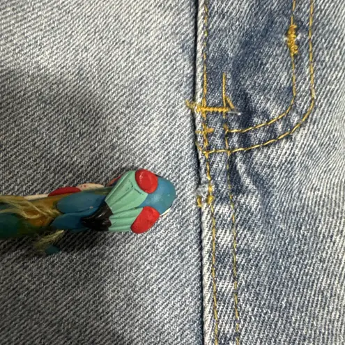 Missguided Womens Jeans Sz 2L High Rise Straight Leg Light Wash Blue Denim Pants