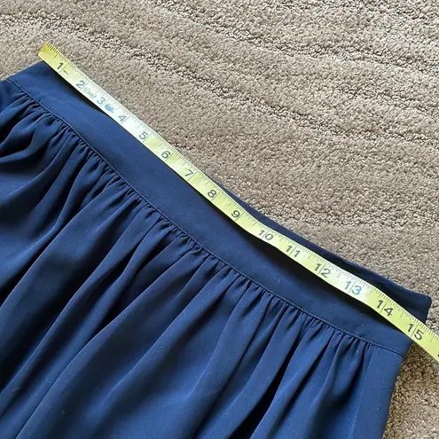 Banana Republic  beautiful dark navy chiffon maxi skirt