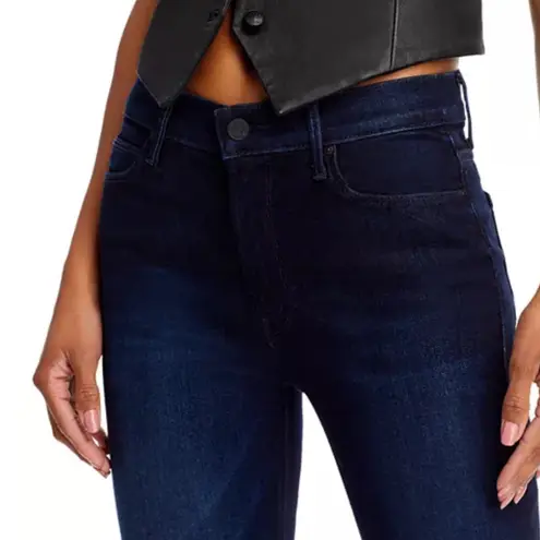 MOTHER Denim MOTHER The Dazzler Mid Rise Ankle Straight Jeans Now or Never Size 25 Dark Wash
