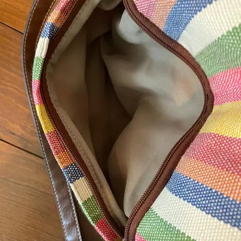 Relic Colorful Striped Crossbody Bag