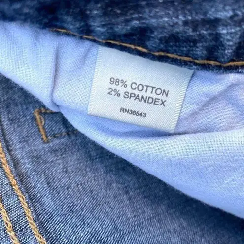 Van Heusen Women’s Straight Leg High Waist Stretch Mom Jeans Size 12