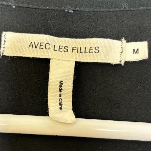 Avec Les Filles - SLEEVELESS HIGH-LOW DRESS