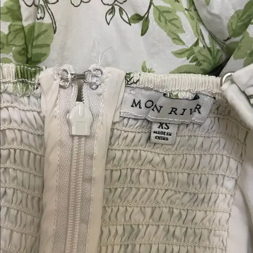 Moon River Floral Print Sleeveless Maxi Dress XS