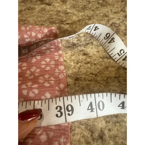 Market & Spruce Women's Pink White Floral Mini Dress L