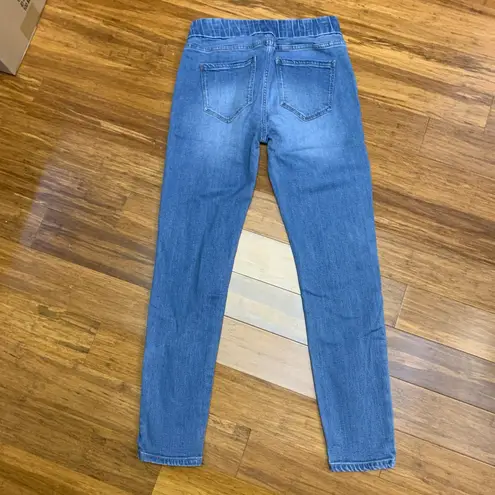 Liverpool Jeans Company Liverpool Jeans Light Blue Denim Pull On Jegging Pants Women Size 6 Ankle Stretc
