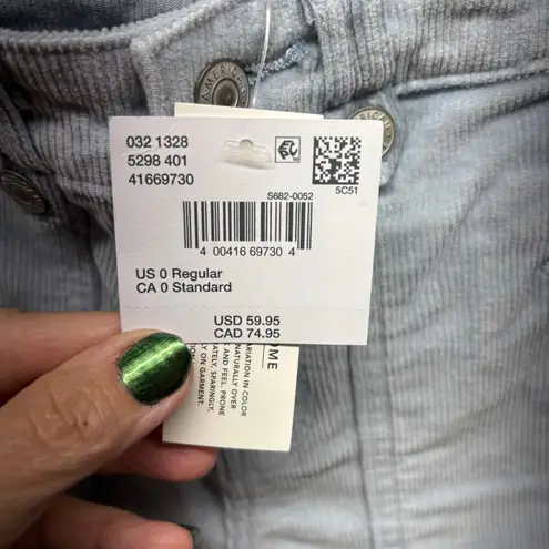 American Eagle Light Blue Corduroy Pants