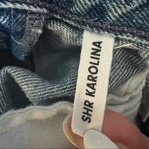 GRLFRND Super High Rise Karolina Distressed Skinny Jeans