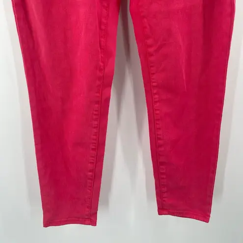 VINTAGE AMERICA BLUES Jeans Size 6R/28 Missy Stretch Skinny Red/Pink Zipper NWT Red