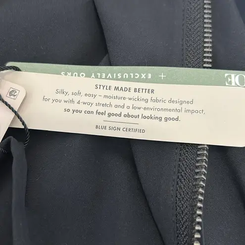 Nic+Zoe Black Tech Stretch Jogger Jumpsuit