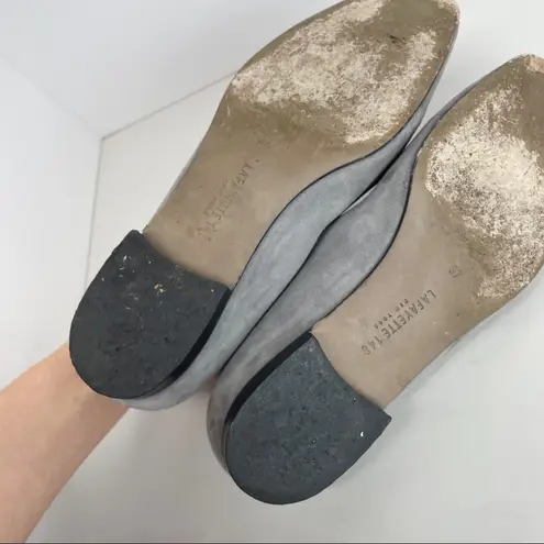 Lafayette 148 New York Sienna Suede Loafers Flats