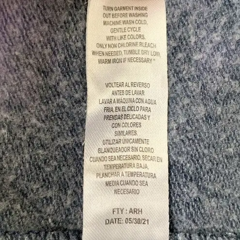 Jolie & Joy Women’s Size 2X Tie Dye Hoodie Crop Sweatshirt Blue