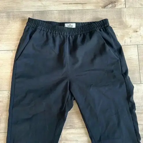 Marine layer Allison Pants Lightweight in Black Sz XS