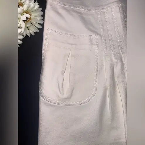 Oscar de la Renta  White Skirt Size 6